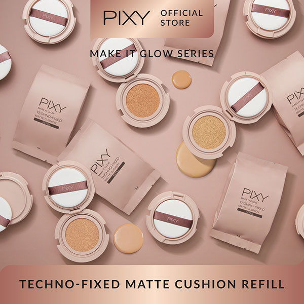 Techno - Fixed Matte Cushion 201 Neutral Beige Refill - Image 4